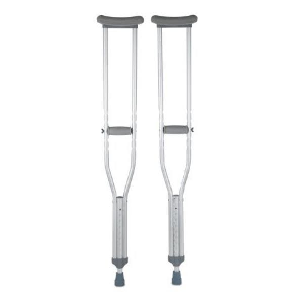McKesson Aluminum Underarm Crutch 1 Pair 14093646