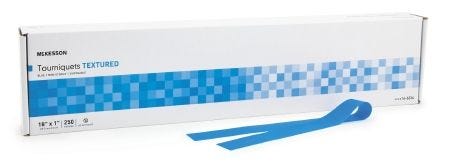 Mckesson Tourniquet Band: 1 Count, Blue, 18