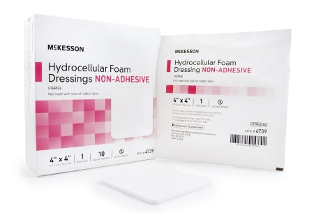 McKesson 4739 Foam Dressing, Box of 10