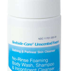 Bedside-Care 7300 Rinse-Free Shampoo and Body Wash. Box of 36