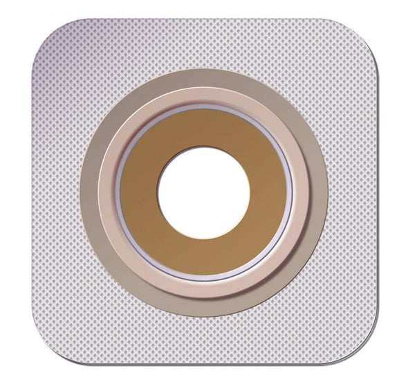 Natura Durahesive extended wear Skin Barriers 1 3/4 Inch Flange, 7/8 to 1 1/4 Inch Mold-to-fit, Box of 10 45234163