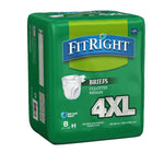 BariBrief Bariatric Briefs with Stand-Up Leak Guards for Waist Size 65