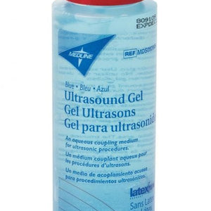 Medline Ultrasound Gel: Blue, 8.5 OZ, 1 Count