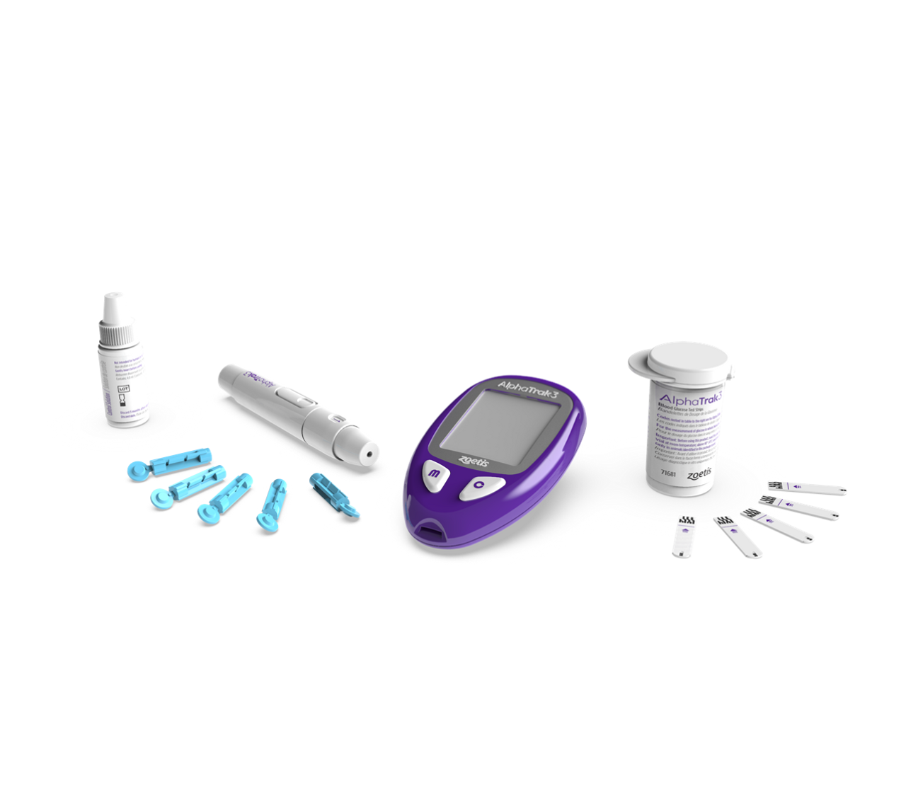 ALPHATRAK 3 Blood Glucose Monitoring Kit