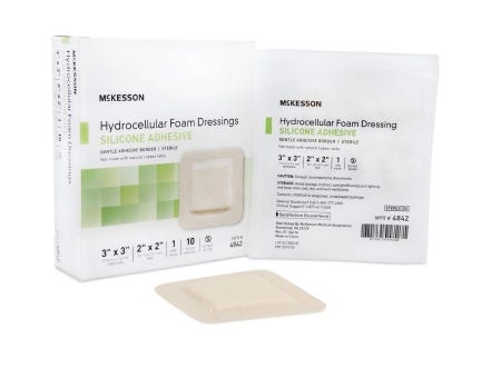 Mckesson 4842 Silicone Foam Dressing.1 count 77690303