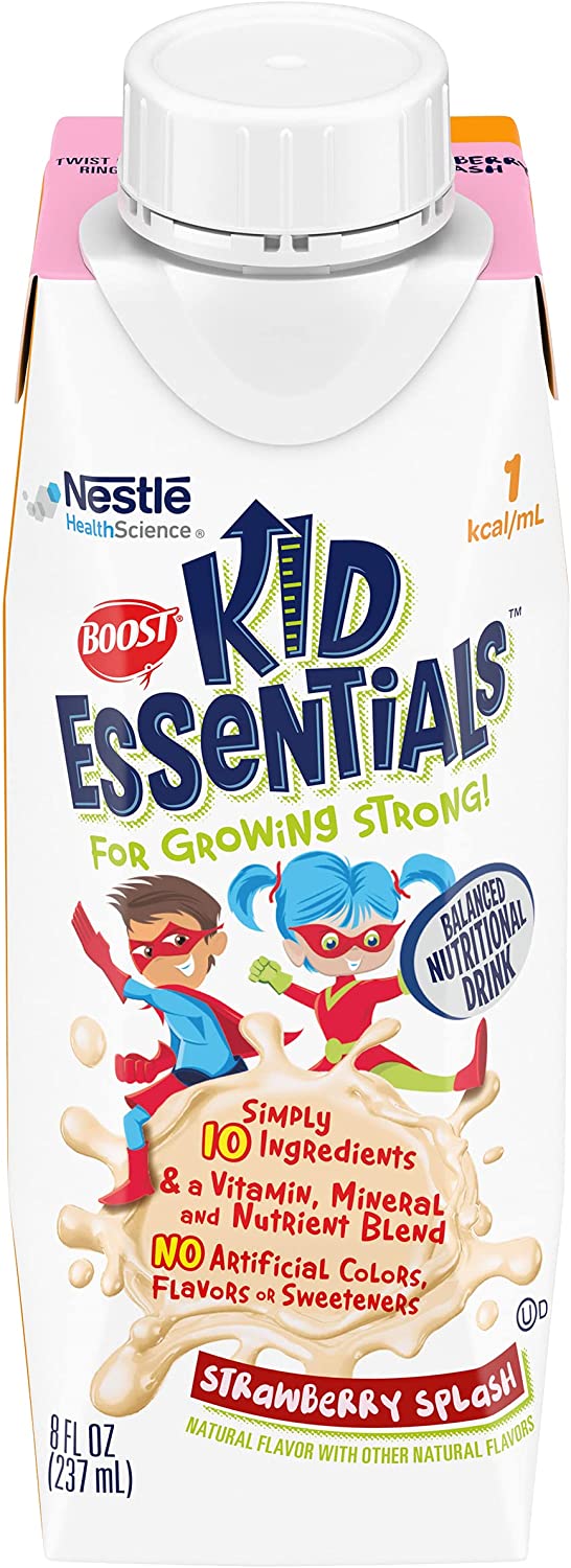 Boost Kid Essentials 1.0 Balanced Nutritional Drink for Children, 8 fl oz. Carton 37925270