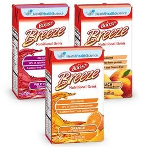 Resource Breeze Nutritional Supplement Variety Case 8 oz. Brik Pak One count