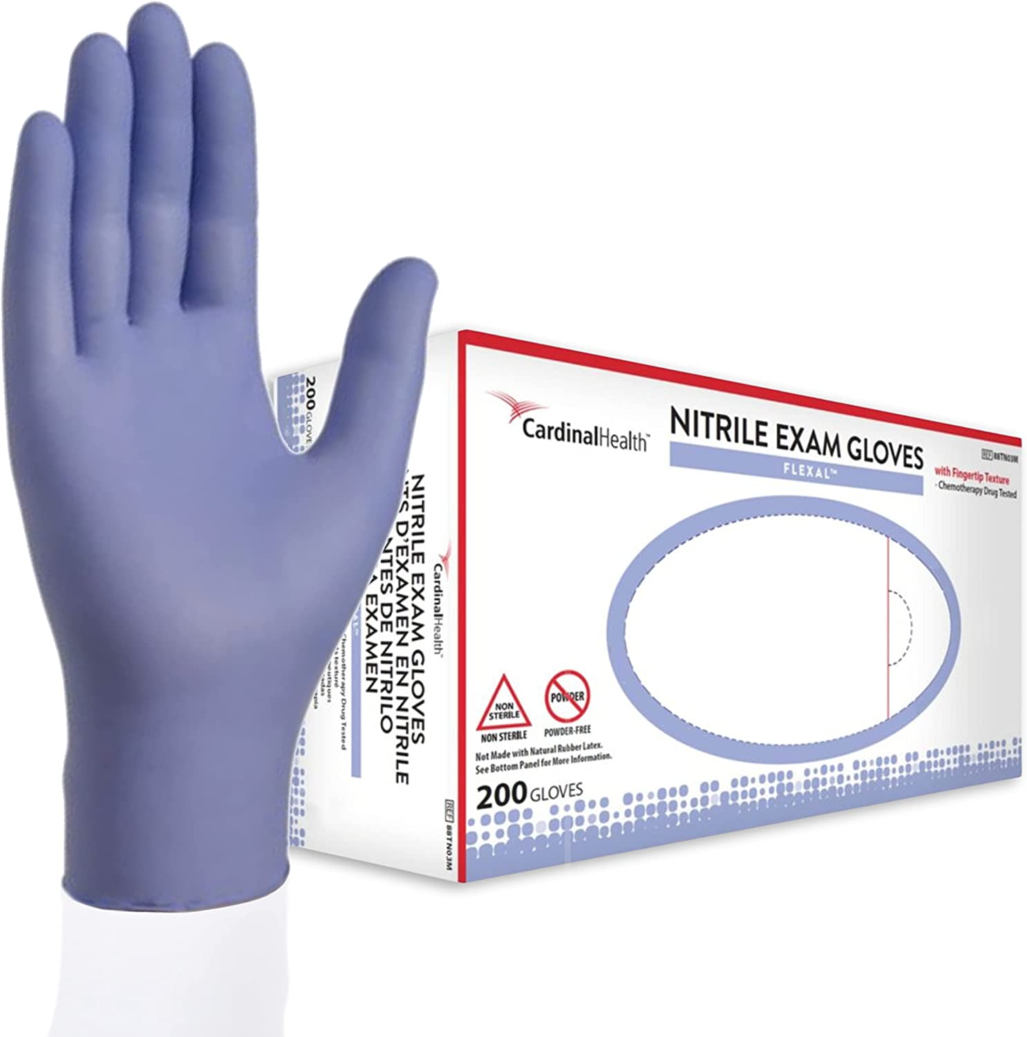 Cardinal Health Flexal Nitrile Exam Gloves