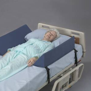 Bed Side Wedge Soft Rails 33 L X 8 W X 8 H Inch Foam Straps with Quick Release Buckles 1 Count