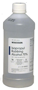 Mckesson Isopropyl Alcohol: 12 Count, 16 oz, Bottle
