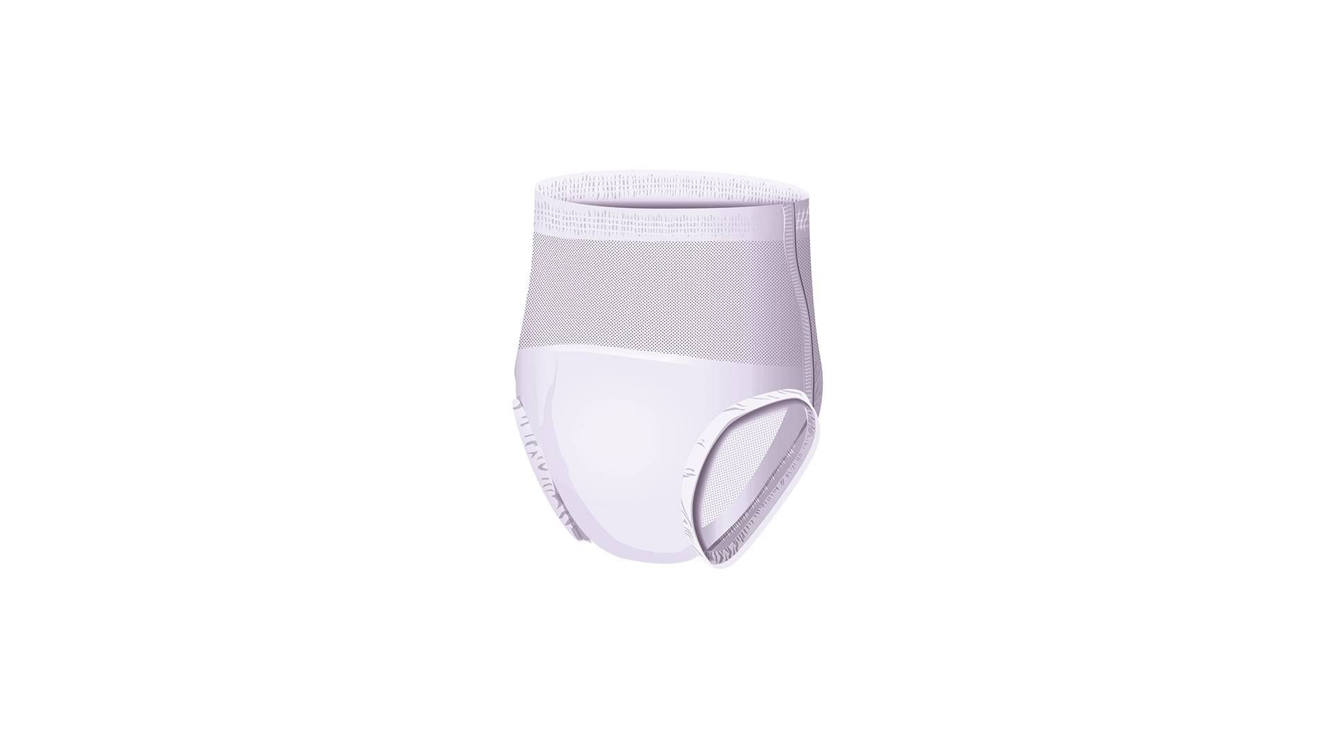 Cardinal Health UWFSM20 Protective Underwear for Women, Pack of 20 ExpressMed