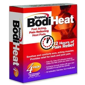 Okamoto Beyond BodiHeat Pain Relieving Back Heat Pad: 3.25" x 6.2", Disposable, 24 Count