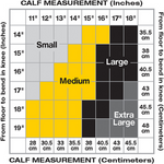 Futuro 71051EN Therapeutic Open Toe Knee Length Stockings, 1 Each