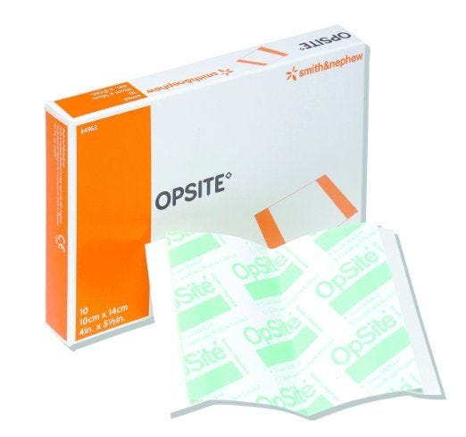 Smith & Nephew Opsite 4986 Transparent Film Dressing Box of 10 58874301