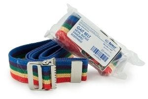 Gait Belt Select 60 Inch Rainbow Pattern, 1 Count