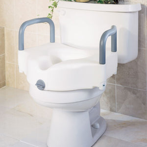 Medline Locking Raised Toilet Seat