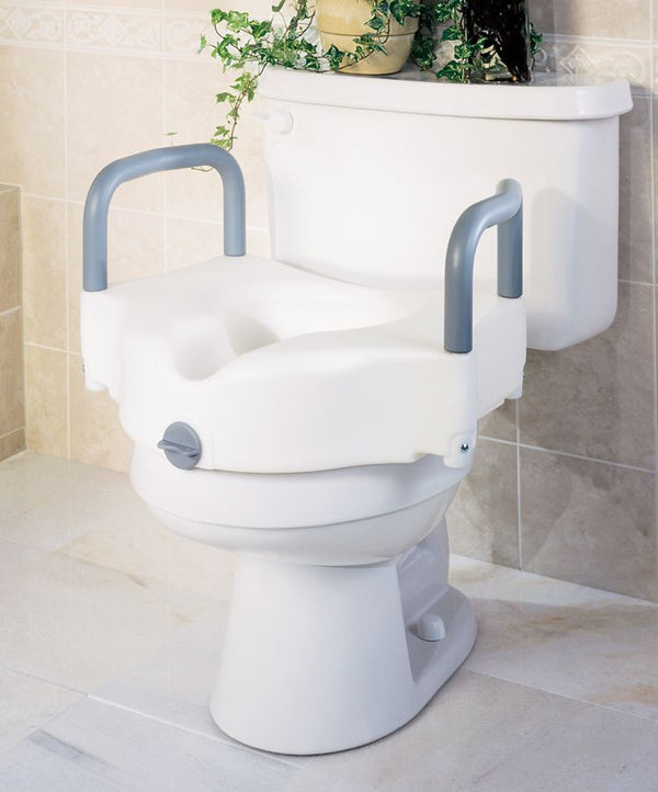 Medline Locking Raised Toilet Seat