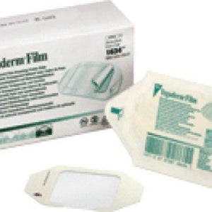 3M Tegaderm 1634 Transparent Adhesive Film Dressing Frame Style, Waterproof, Sterile 2-3/8" x 2-3/4", 1 Count