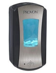 Provon LTX-12 Soap Dispenser Brushed Chrome / Black Plastic Motion Activated 1200 mL Wall Mount, 1 Count