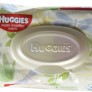 Huggies Natural Care Fragrance Free Baby Wipes Pack of 56