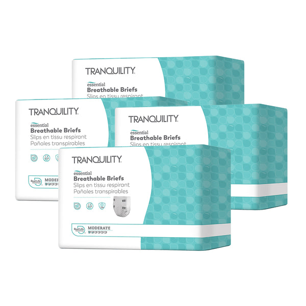Tranquility Essential Briefs, Moderate Absorbency