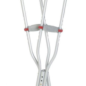 RedDot Aluminum Crutches -Case of 8