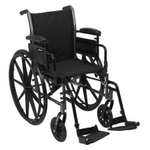 McKesson Lightweight Wheelchair 1 Each, Black 47924065