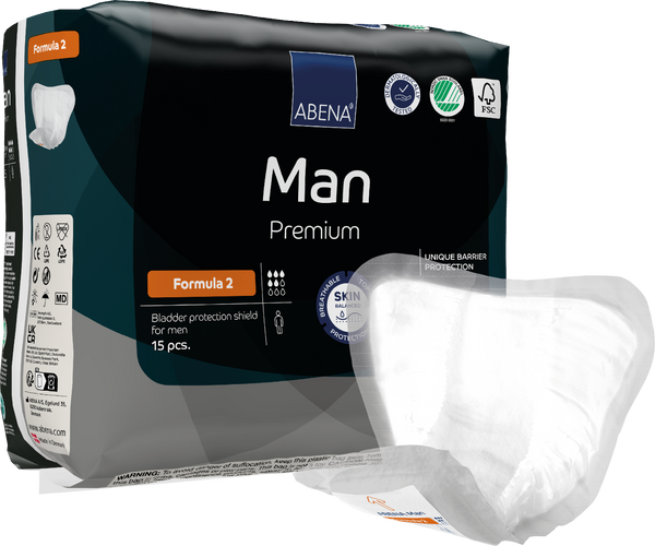 Abena Man Premium Bladder Protection Shield, Formula 1 57596937