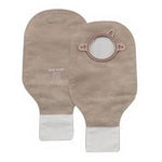 New Image 2-Piece Drainable Ostomy Pouch - 2-Sided Comfort Panel, Clamp Closure, Filter, 12