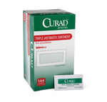 Medline CURAD Triple Antibiotic Ointment: 0.030 OZ, 144 Count