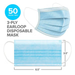 RightCare Premium 3-Ply Disposable Face Mask, 96.2% Filtration Efficiency 41825577