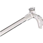Alex Orthopedic Contour Right Handle Lucite Cane: Clear, 7/8
